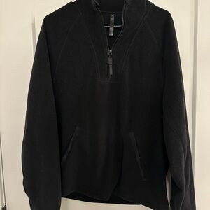 Fabletics Black Half-Zip Hoodie
